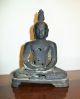 Bronze Statue Of Ceylon Buddha From Sri Lanka In Relic Condition Other photo 2