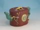 Fine Signed Antique Chinese Yixing Pottery Enameled Teapot 19th C Nr Pots photo 1