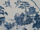 Fine 18th C.  Chinese Qianlong Period Blue & White Charger 11.  2 Inches 28 Cm Plates photo 2