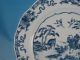 Fine 18th C.  Chinese Qianlong Period Blue & White Charger 11.  2 Inches 28 Cm Plates photo 7