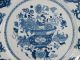Qianlong Period Chinese Porcelain Blue & White Charger 18thc 12.  3in 31cm Plates photo 2