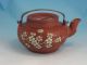 Fine Signed Large Antique Chinese Yixing Pottery Enameled Teapot 19/20th C Nr Pots photo 4