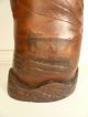 19th Century Bamboo Caved Japanese Vase With Lotus Vases photo 6