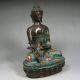Fine Old Chinese Bronze Cloisonne Buddha Statue Buddha photo 2