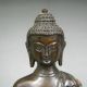 Fine Old Chinese Bronze Cloisonne Buddha Statue Buddha photo 4