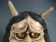 Very Fine Japan Japanese Pottery Theatre Mask Noh Men Hannya Ghost Ca.  20th C. Masks photo 7