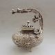 590g Old Chinese Tibetan Silver Dragon Handle Censer Nr Other photo 1