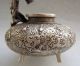 590g Old Chinese Tibetan Silver Dragon Handle Censer Nr Other photo 8