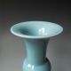 Qing Yongzheng Powder Blue Glaze Flower Vase With All Hand - Made Porcelain景德镇15 Vases photo 1