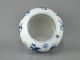 A Rare/fine Chinese 19c Blue&white Figural Water Pot - Guangxu Pots photo 6