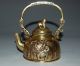Chinese Brass Teapots&lid Description Elderly Game Of Chess Xuande Mark Nr Other photo 5