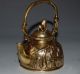 Chinese Brass Teapots&lid Description Elderly Game Of Chess Xuande Mark Nr Other photo 7
