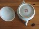 Antique 19th C Chinese Porcelain Famille Rose Teapot Seal Mark Porcelain photo 6
