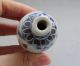 Old Chinese Blue And White Porcelain Snuff Bottle (hand Painting) 1 Other photo 8