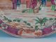 Antique 18thc Chinese Porcelain Mandarin Oval Platter C1780 14.  6in 37cm Plates photo 7