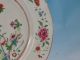 Fine Antique 18thc Chinese Export Famille Rose Plate Landscape Cranes & Flowers Plates photo 5