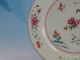 Fine Antique 18thc Chinese Export Famille Rose Plate Landscape Cranes & Flowers Plates photo 7