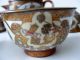 (5 Pcs) Japanese Meiji Period Kutani Satsuma Porcelain Tea Set Teapots photo 8
