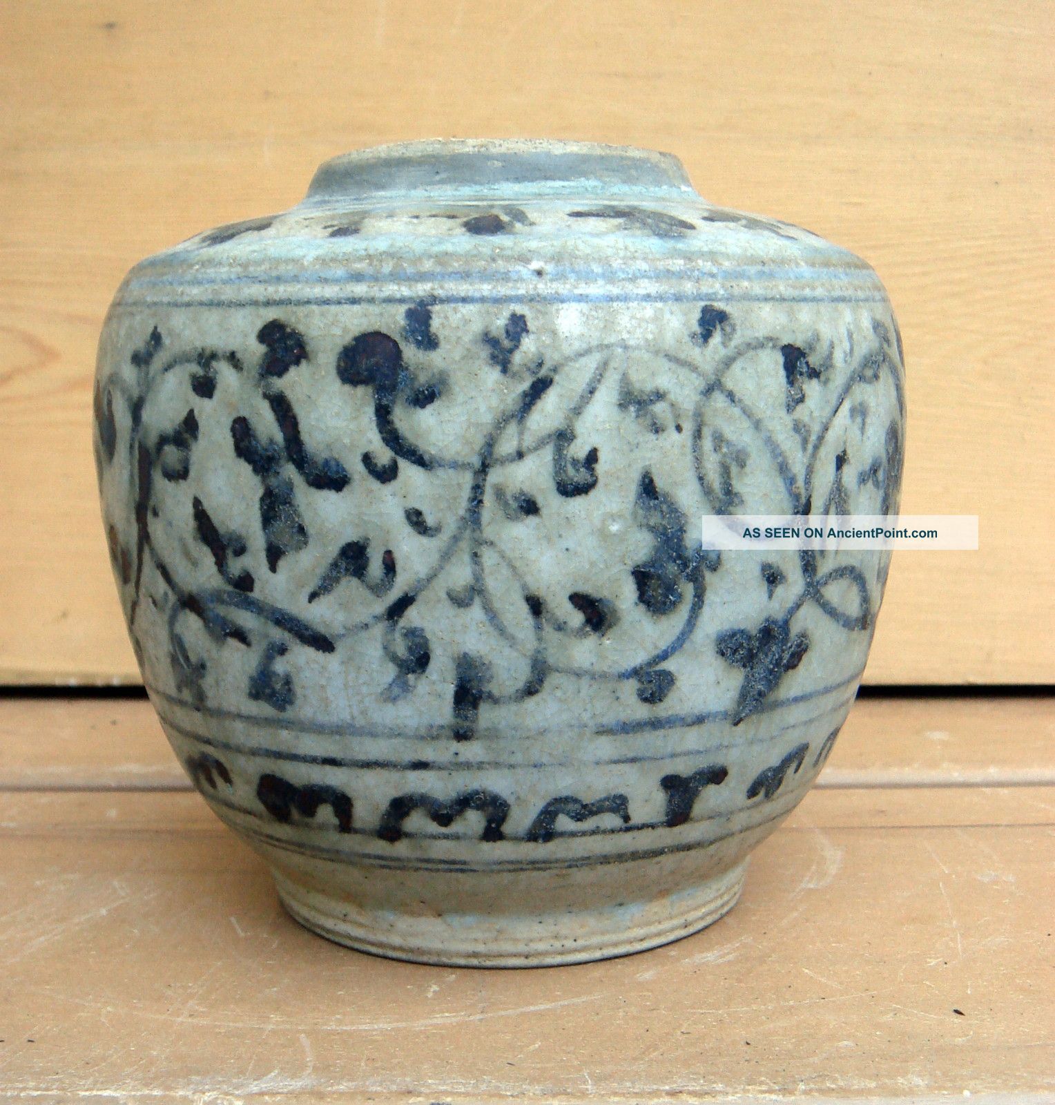 Antique 15c Sawankhalok Thailand Asian Vase Other photo