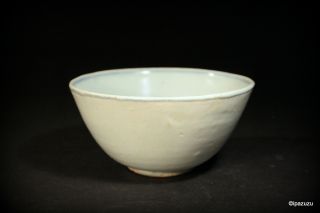 Antique Chinese Ming Dynasty Blue & White Tea Bowl 1368 - 1644 photo