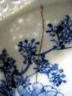Japan Japanese Blue & White Round Reticulated Arita Cachepot Ca.  19th Century Other photo 8
