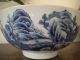 Early Antique Kangxi Chinese Bowl Large Blue And White Porcelain Bowls photo 2