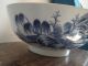 Early Antique Kangxi Chinese Bowl Large Blue And White Porcelain Bowls photo 7
