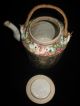 Wonderful Chinese Rose Medallion Tea Pot Teapots photo 6