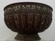 Islamic Silver Inlay Bronze Bowl Persian Seljuk Figures Kufic Script With Faces Middle East photo 10