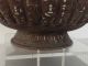 Islamic Silver Inlay Bronze Bowl Persian Seljuk Figures Kufic Script With Faces Middle East photo 7