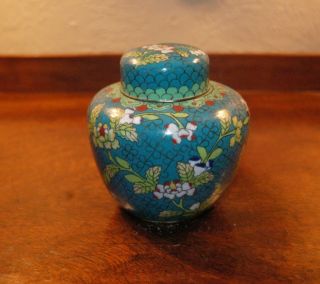 Antique Early 20th Century Chinese CloisonnÉ Urn photo