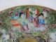 Antique 19th C Chinese Rose Medallion Plate Interior Family Scenes 2 Bowls photo 1