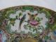 Antique 19th C Chinese Rose Medallion Plate Interior Family Scenes 2 Bowls photo 2