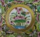 Antique 19th C Chinese Rose Medallion Plate Interior Family Scenes 2 Bowls photo 5