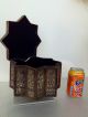 Big Islamic Star Shape Box Silver Brass Copper Cairoware Mamluk Persian Ottoman Middle East photo 9