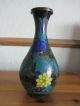 Antique 19th Century Chinese Cloisonne Floral Decorated Vase Cloisonne photo 1