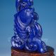 Chinese Lapis Lazuli Statue - Fish & Lotus Nr Other photo 3
