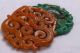 Very Rare Chinese Antique Jade Dragon - - - Excellent Technology Pair Other photo 7