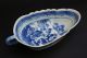 Antique Chinese Export 18c Blue And White Sauce Dish Plates photo 1