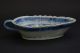 Antique Chinese Export 18c Blue And White Sauce Dish Plates photo 2