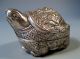 Cambodia Cambodian 900 Silver Turtle Shape Repousse Betel Nut Box Ca.  1920 ' S Statues photo 3
