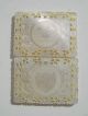 6 Magnificent Chinese Carved Antique Mother Of Pearl Mop Gaming Counter Other photo 3
