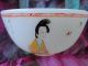 Beauty Jade White Patterns Bowl Carves Chinese Exquisite Old Bowls photo 3