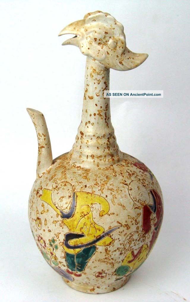 Chinese Ding Kiln White Glaze Porcelain Vase Vases photo
