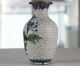 Chinese Flowers Old Cloisonne Handmade Vase, Vases photo 1