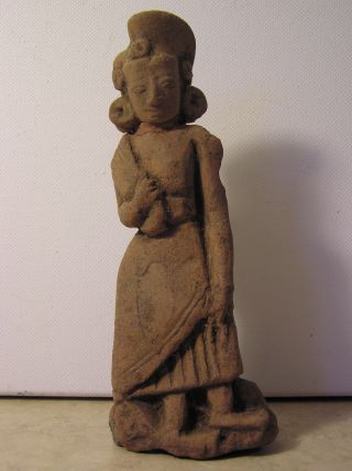 Fine Majapahit Terracotta Sculpture 14th Century photo