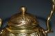 Chinese Brass Teapots&lid Description Buddhism Eight Treasure Xuande Mark Nr Pots photo 5