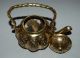 Chinese Brass Teapots&lid Description Buddhism Eight Treasure Xuande Mark Nr Pots photo 8