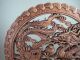Chinese Hardwood Carving Panel Of Dragon Phoenix Dragons photo 3