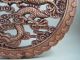 Chinese Hardwood Carving Panel Of Dragon Phoenix Dragons photo 4